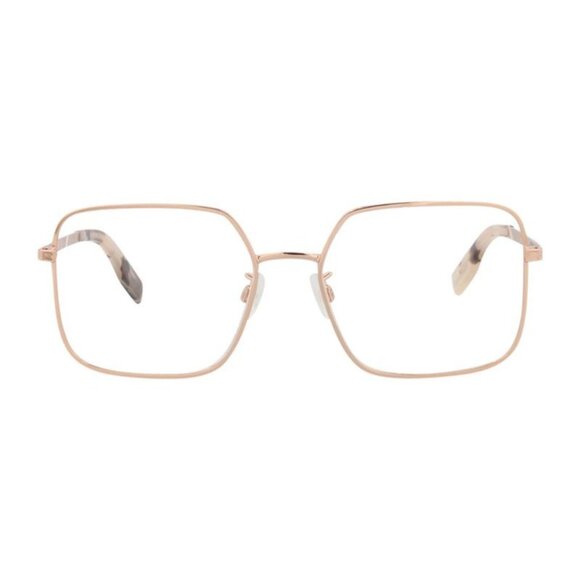 NEW ALEXANDER MCQUEEN EYEGLASSES MQ0318O 003 WOMEN GOLD EYEWEAR - Picture 2 of 3